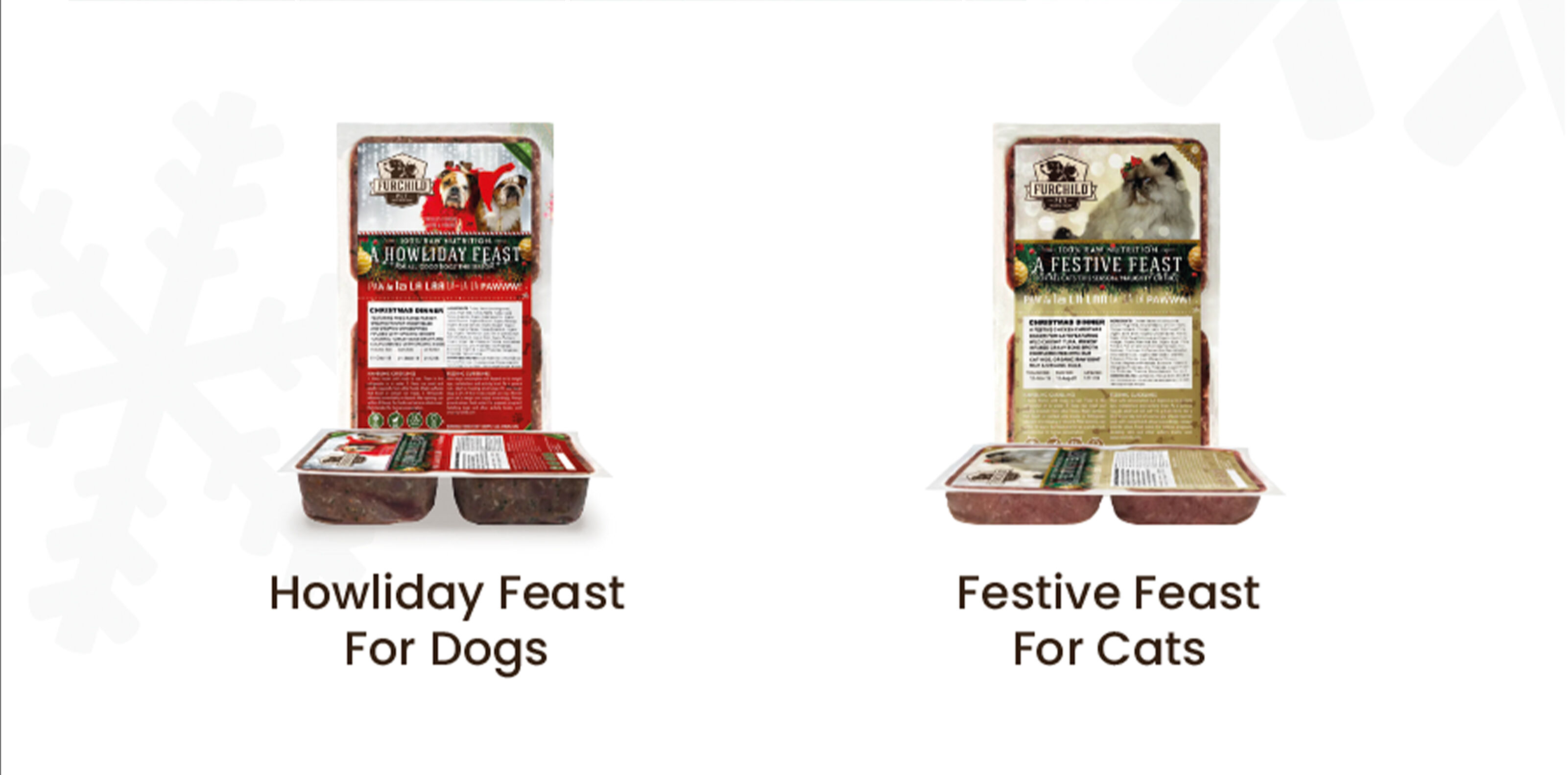 Howliday Feast for Dogs & Festive Feast for Cats