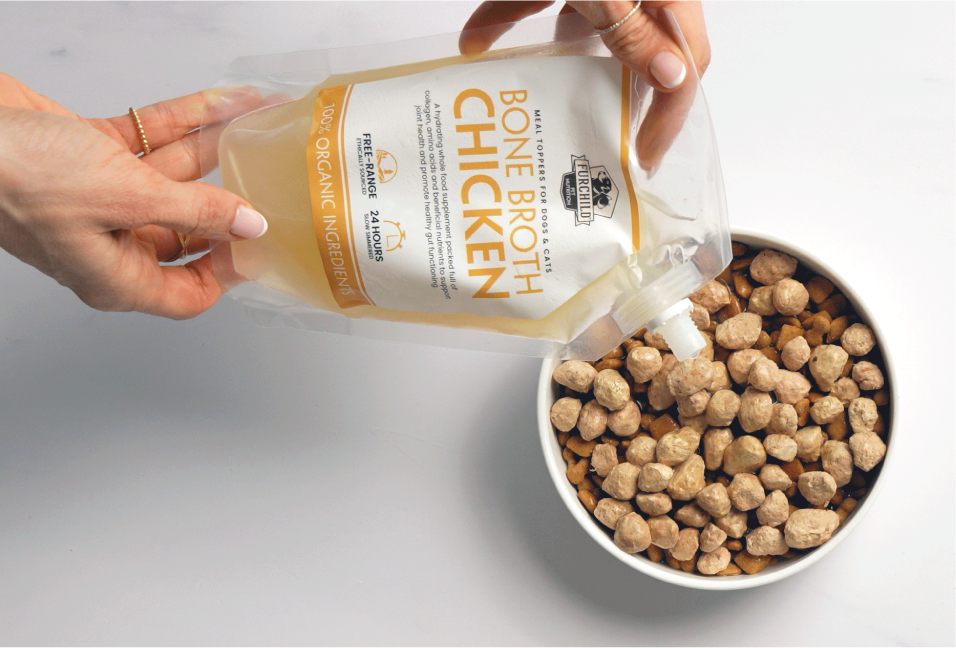 Rehydrating Freeze-dried Raw Meals