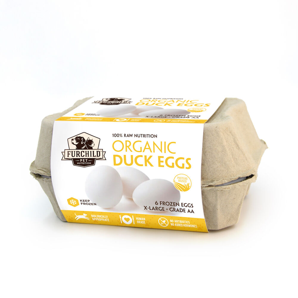 Raw Organic Duck Eggs