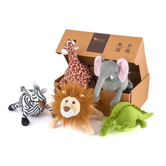 Safari store plush toys