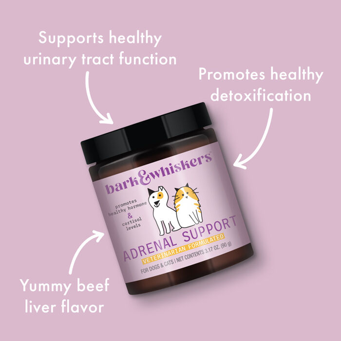 View of Bark & Whiskers (Dr. Mercola's) Adrenal Support Supplements for Dogs ...