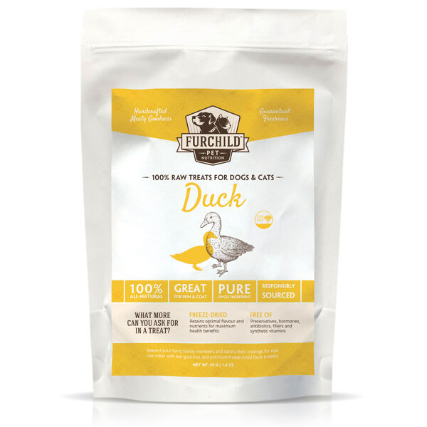 Premium Freeze-dried Cage-free Duck Breast Treats