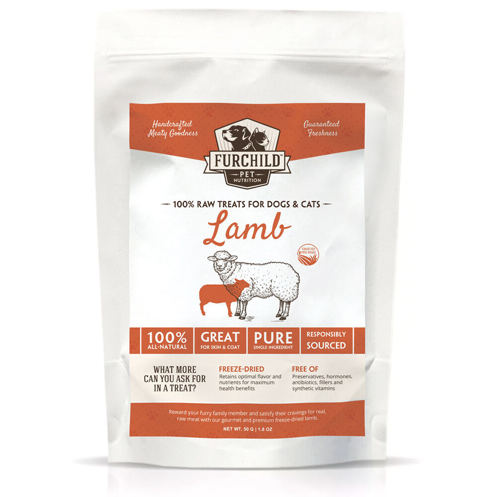 Freeze Dried Raw Lamb Treats for Dogs Cats in UAE Furchild